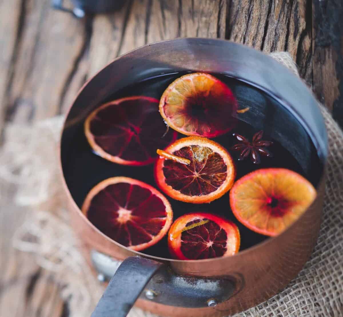 Mulled wine.