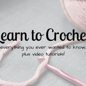 Learn to crochet.