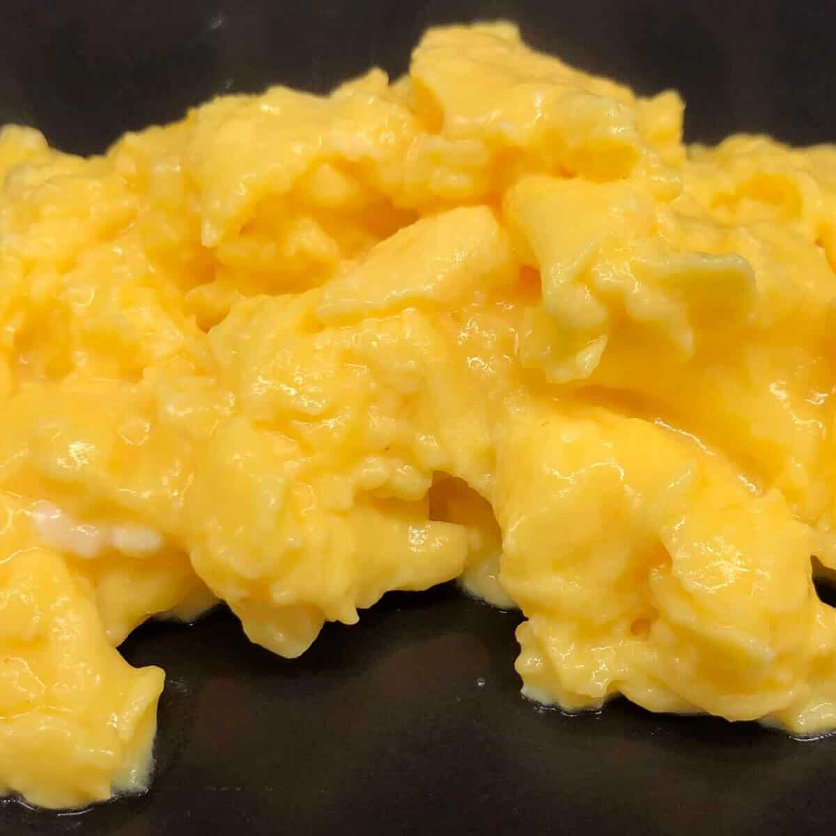 Perfect scrambled eggs