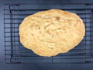 Herb Infused Ciabatta Bread - Why does it take so long to cool? (Photo by Erich Boenzli)