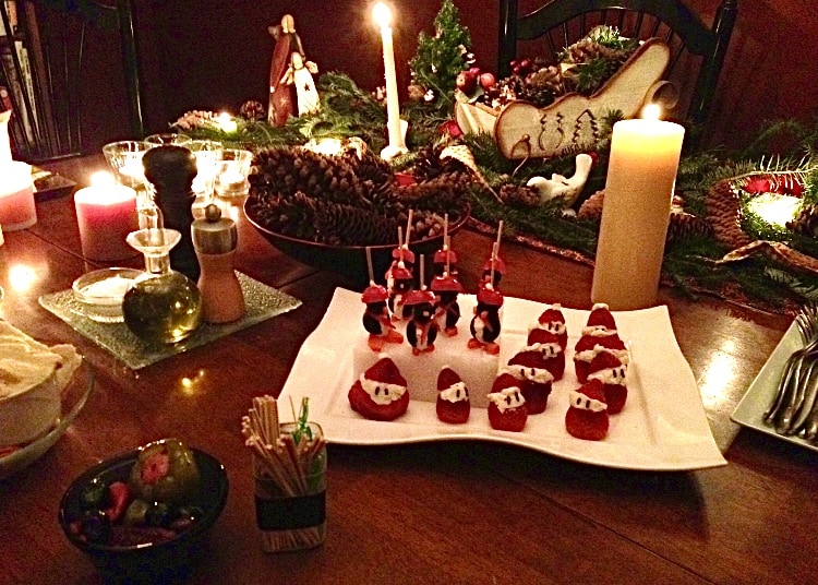 Christmas Party Appetizers (Photo by Viana Boenzli)