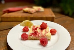 Lemon Raspberry Cheesecake Bars - Lemon Raspberry Cheesecake Bars...yes please! (Photo by Viana Boenzli)
