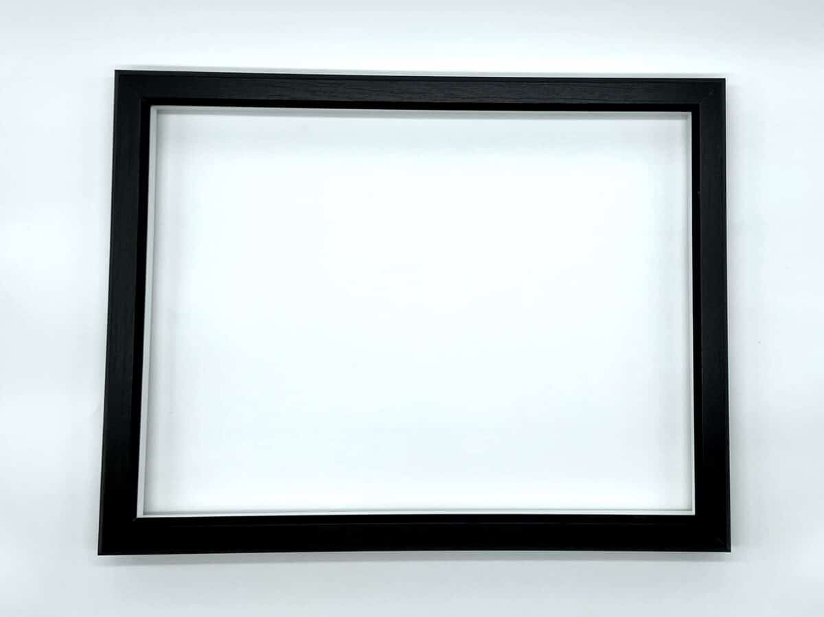 Black picture frame.