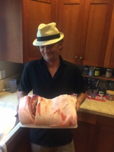About Erich - 18-lb fresh pork belly, lots of meals to come up with