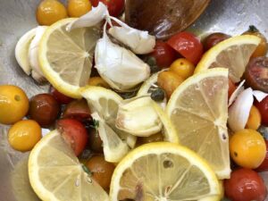 Oven Baked Cod - Fresh, healthy ingredients (Photo by Erich Boenzli)