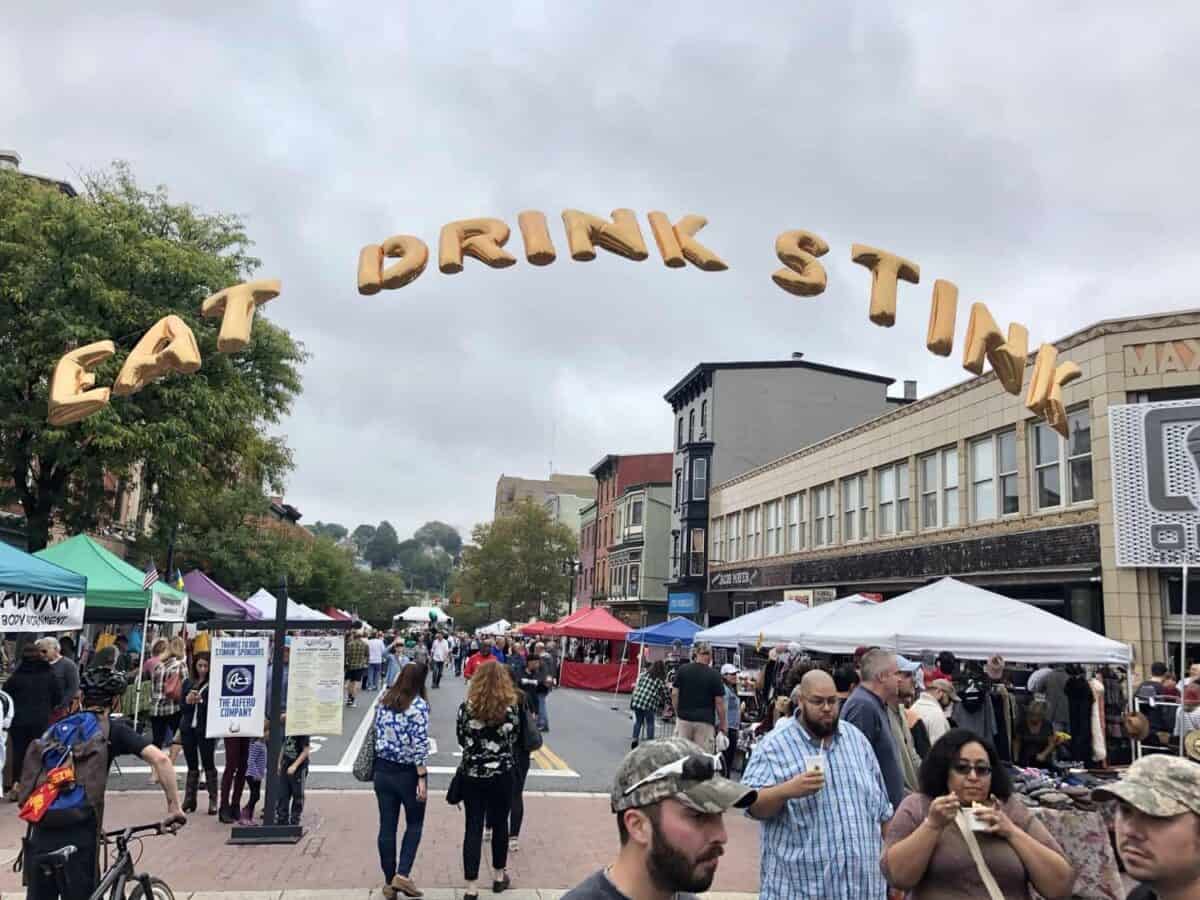 Easton, PA, Garlic Festival.