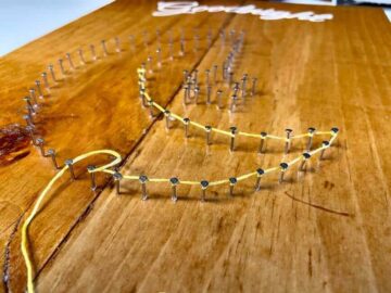String Art - Easy step-by-step tutorial (with video!) - Maplewood Road