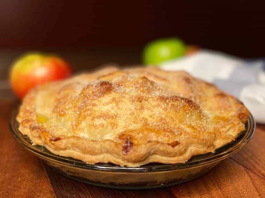 World's best apple pie.