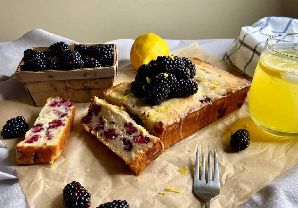 Lemon Blackberry Bread - Maplewood Road