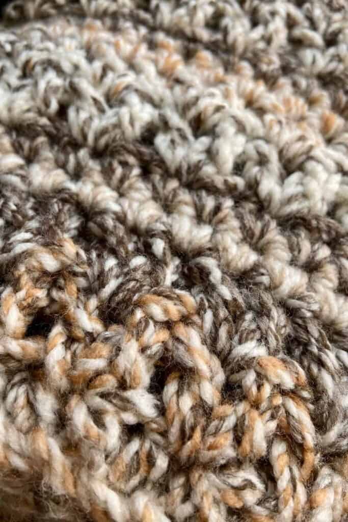 Easy Chunky Crochet Scarf Pattern