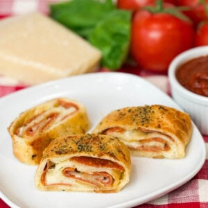 Pepperoni roll bread stromboli, finished.