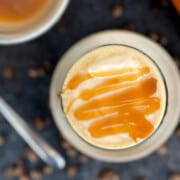 Salted caramel cream cold brew