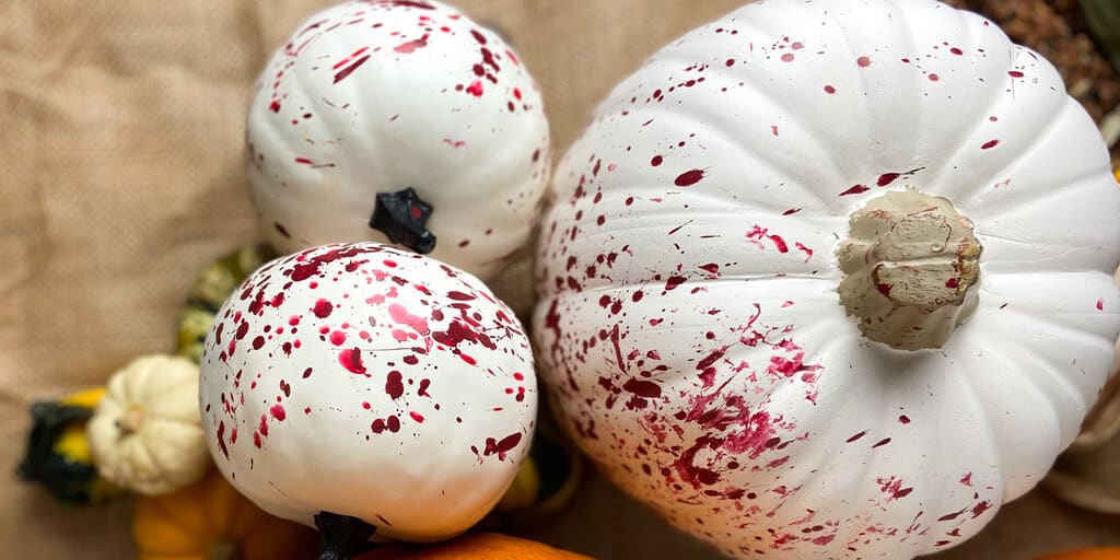 Halloween Splatter Pumpkins - Maplewood Road