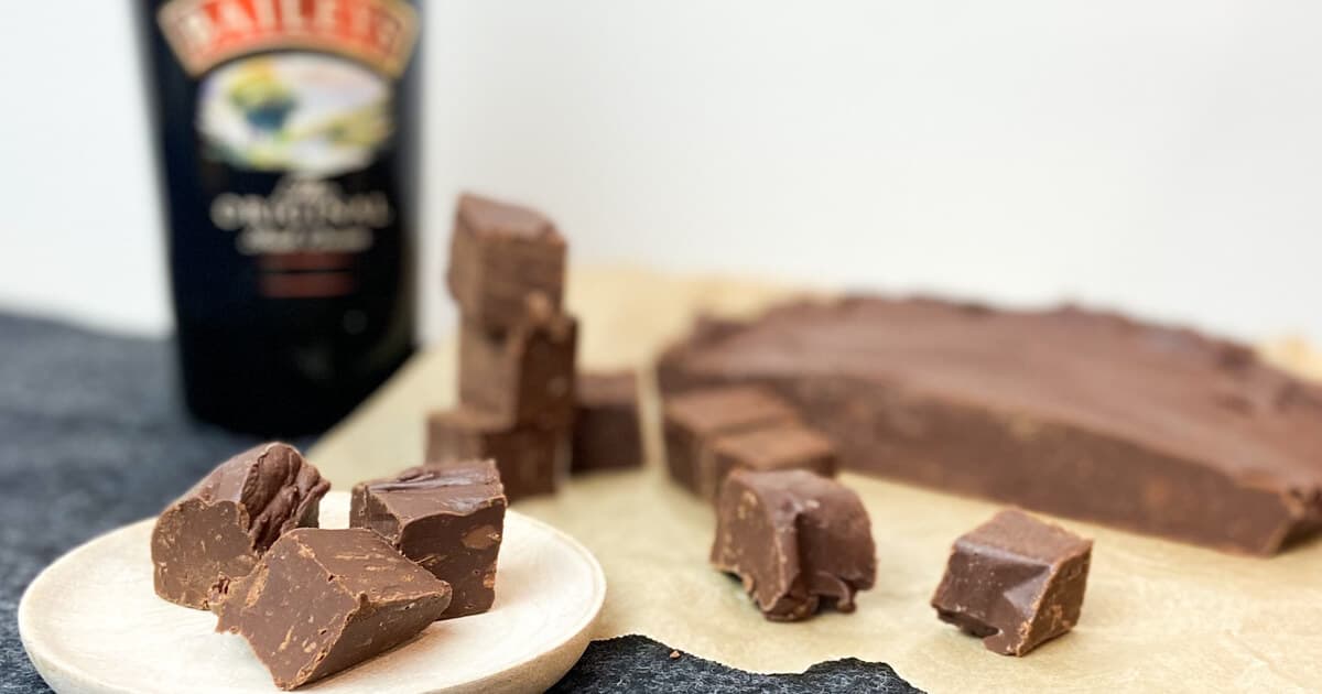 Easy 4Ingredient Baileys Fudge Maplewood Road