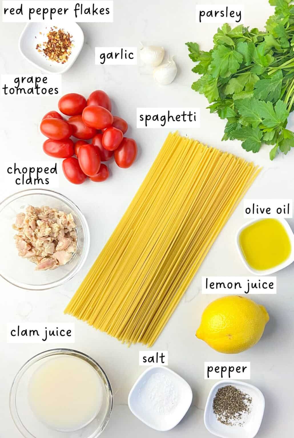 30Minute Spaghetti with Canned Clams and Fresh Tomato Sauce