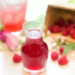 Raspberry Simple Syrup.